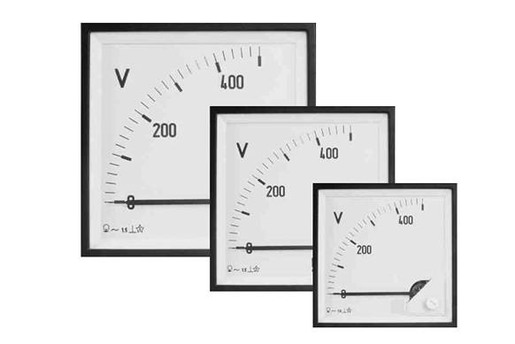 Jewell DG Series - Moving Coil & Rectifier 90° Scale
